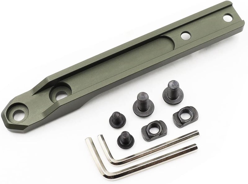 Jmtac Mlok Inline Scout Mount Low Profile Weapon Light Mount Aluminum, for M300 & M600 & HL-X Series Mlok Flashlight Mount - Image 1